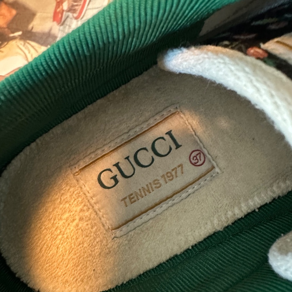 Gucci Liberty Of London X Gucci Tennis 1977 Floral Shoes - Picture 8 of 8